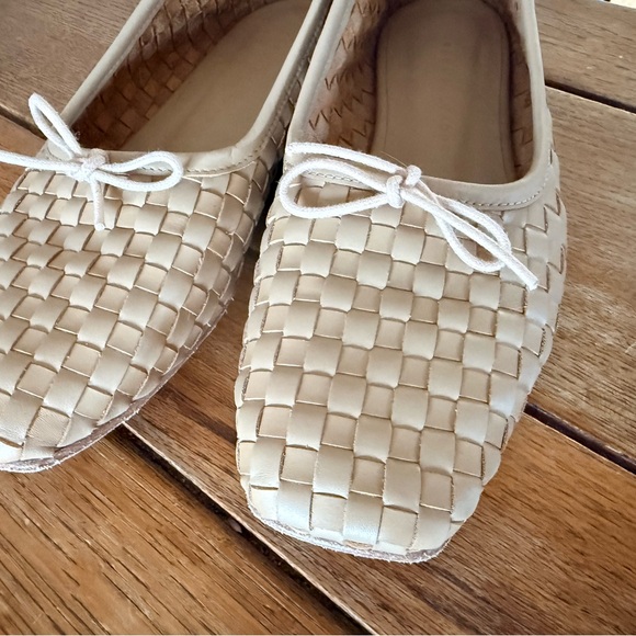 Freda Salvador JADA SQUARE TOE BALLET FLAT - Tan - 6.5 - Picture 3 of 5